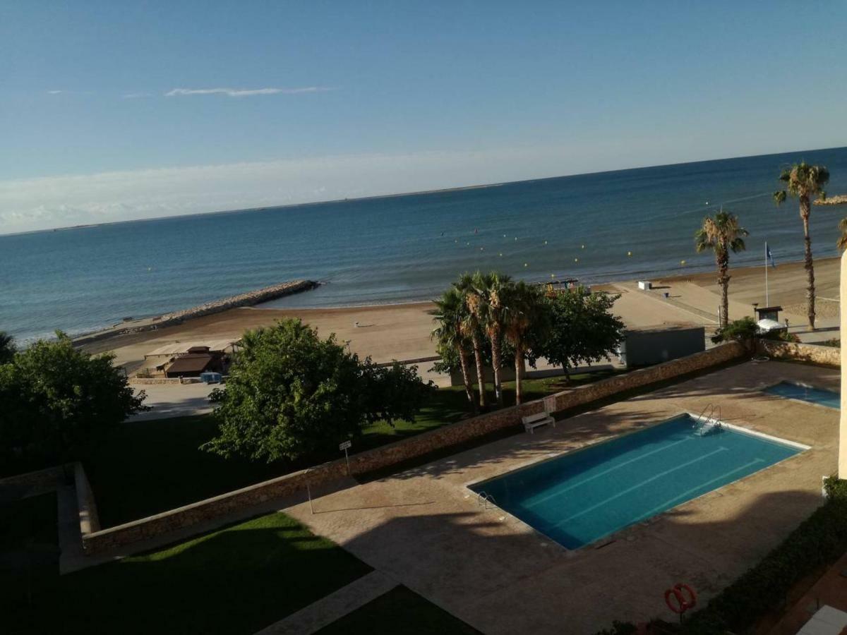 Atico Primer Linea De Mar Con Piscina En Ebrehogar Сан-Карлос-де-ла-Рапіта Екстер'єр фото